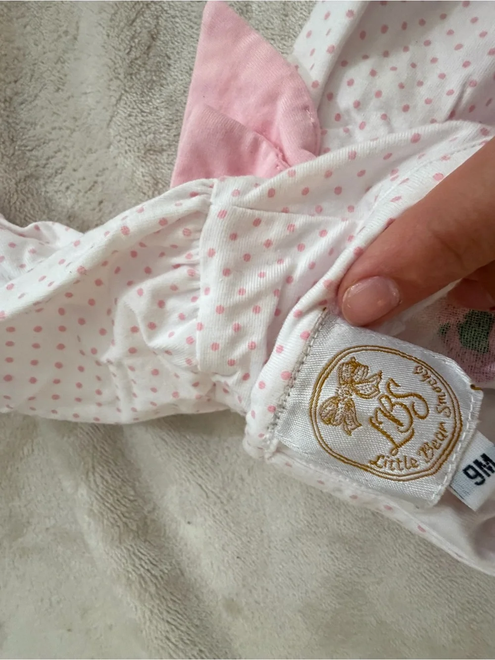Frappuccino Coffee and Cake Pop Bow Romper